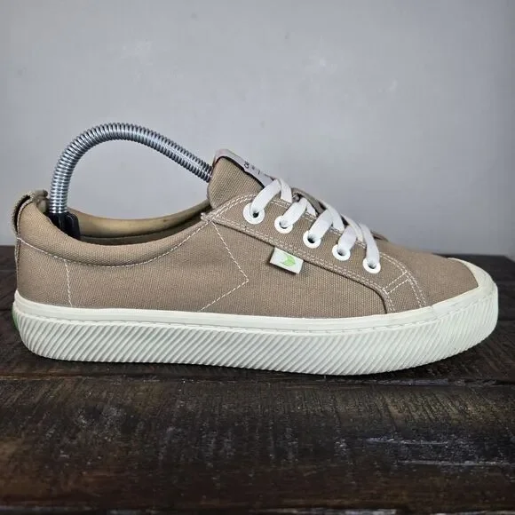 Cariuma Tan Canvas Sneakers - Picture 5 of 11